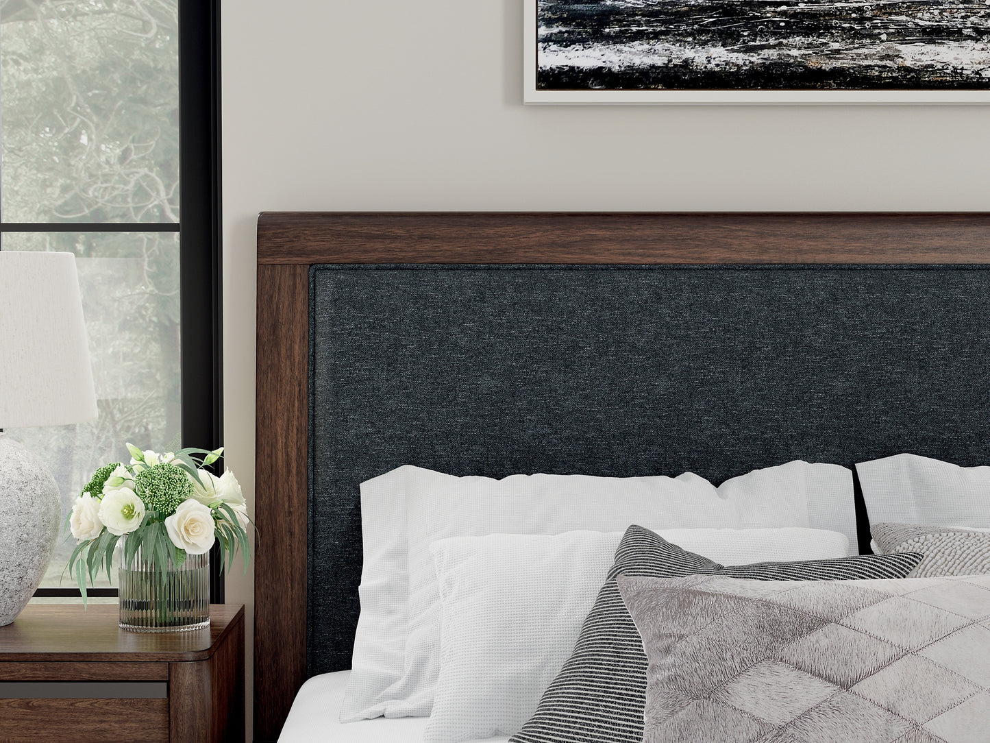 Dilenno  Upholstered Panel Bed
