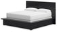 Londer California  Panel Bed With Mirrored Dresser And Nightstand