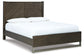 Arkenton  Panel Bed With Mirrored Dresser And Chest