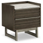 Arkenton  Panel Bed With Mirrored Dresser, Chest And Nightstand