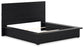 Londer California  Panel Bed With Mirrored Dresser, Chest And 2 Nightstands