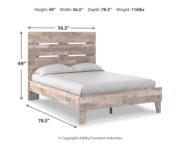 Neilsville  Panel Platform Bed