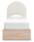 Arloster  Upholstered Panel Bed With Storage