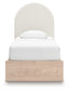 Arloster  Upholstered Panel Bed With Storage