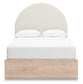 Arloster  Upholstered Panel Bed With Storage