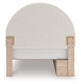 Arloster  Upholstered Panel Bed With Storage