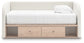 Arloster  Upholstered Day Bed With Storage
