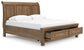 Feddinger  Storage Sleigh Bed