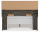 Frandern  Bookcase Panel Bed