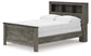 Frandern  Bookcase Panel Bed