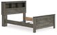 Frandern  Bookcase Panel Bed