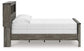 Frandern  Bookcase Panel Bed