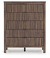 Pamytta Five Drawer Wide Chest