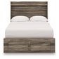 Elbrim  Panel Storage Bed