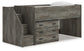 Frandern  Loft Bed With Drawer Storage