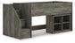 Frandern  Loft  Bed With Bookcase Storage