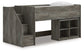 Frandern  Loft  Bed With Bookcase Storage