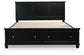 Lanolee California  Panel Storage Bed