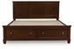Danabrin California  Panel Storage Bed