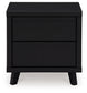 Danziar  Panel Headboard With Mirrored Dresser And Chest