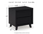 Danziar  Panel Headboard With Mirrored Dresser And Nightstand
