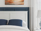 Bostwick Shoals  Panel Bed With Mirrored Dresser And Nightstand