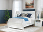 Bostwick Shoals  Panel Bed With Mirrored Dresser