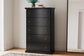 Panel Bed With Mirrored Dresser, Chest And Nightstand