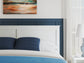 Bostwick Shoals  Panel Bed With Mirrored Dresser, Chest And Nightstand