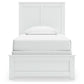 Bostwick Shoals  Panel Bed With Mirrored Dresser, Chest And Nightstand