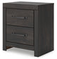 Hollivern  Panel Bed With Mirrored Dresser And Nightstand