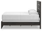 Hollivern  Panel Bed With Mirrored Dresser And Chest