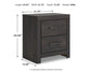 Hollivern  Panel Bed With Storage With Mirrored Dresser, Chest And Nightstand