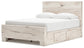 Panel Bed With Mirrored Dresser And Chest