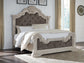 Bruchandi California  Upholstered Panel Bed
