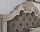 Bruchandi California  Upholstered Panel Bed
