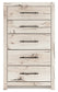 Panel Storage Bed With Mirrored Dresser, Chest And Nightstand