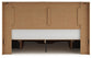 Panel Storage Bed With Mirrored Dresser, Chest And Nightstand