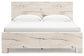 Panel Bed With Mirrored Dresser And Chest