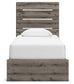 Graystorm  Panel Storage Bed With Mirrored Dresser And Chest