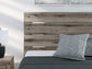 Graystorm  Panel Bed With Mirrored Dresser And Chest