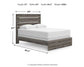 Graystorm  Panel Bed With Mirrored Dresser And Chest
