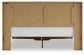 Panel Storage Bed With Mirrored Dresser, Chest And Nightstand