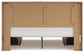 Panel Bed With Mirrored Dresser And Chest