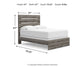 Graystorm  Panel Bed With Mirrored Dresser And Chest