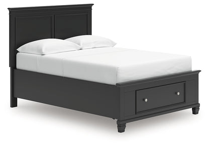 Lanolee  Panel Storage Bed
