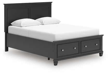 Lanolee  Panel Storage Bed