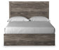 Ralinksi  Panel Bed With Mirrored Dresser, Chest And Nightstand
