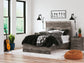 Ralinksi  Panel Bed With Mirrored Dresser, Chest And Nightstand