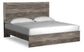 Ralinksi  Panel Bed With Mirrored Dresser, Chest And Nightstand